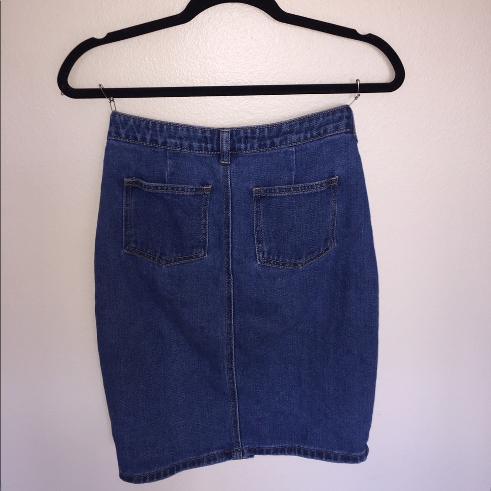 70s Mom Jean Skirt - Picture 2 of 2